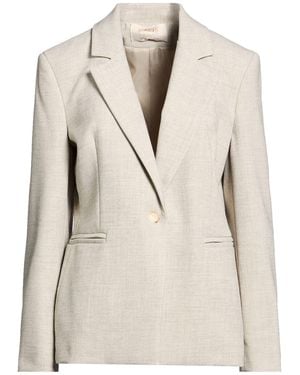 Kaos Light Blazer Polyester, Viscose, Elastane - Natural