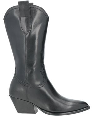 Francesco Brunelli Boot Calfskin - Black