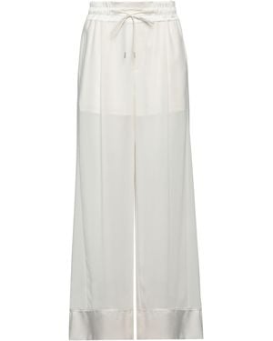 High Trouser - White