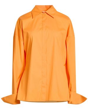 Genny Shirt Cotton, Polyamide, Elastane - Orange