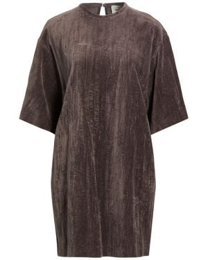 Alysi Mini Dress - Brown