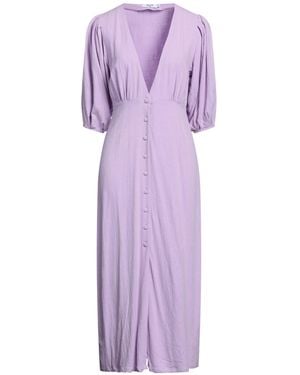 NA-KD Midi Dress - Purple