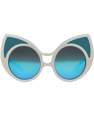 Linda Farrow Sunglasses - Blue