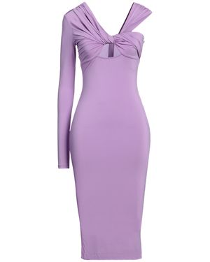 Nensi Dojaka Midi Dress - Purple