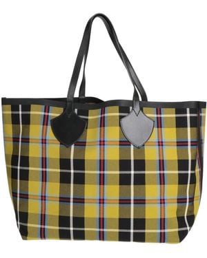 Burberry Shoulder Bag Textile Fibers, Leather - Black