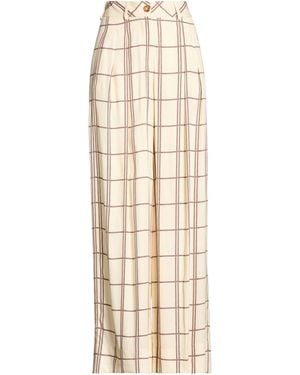 Crida Milano Trousers - Natural