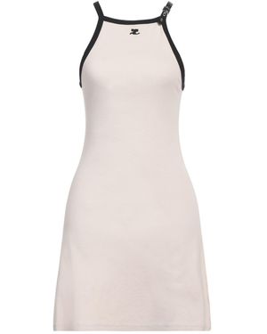 Courreges Mini Dress - Natural