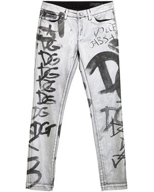 Dolce & Gabbana Jeans Cotton, Elastane - White
