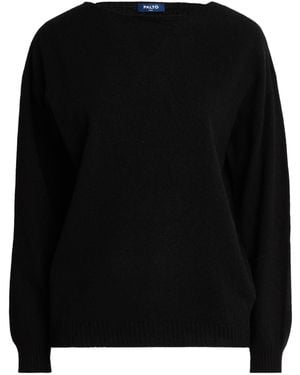 Paltò Pullover - Schwarz