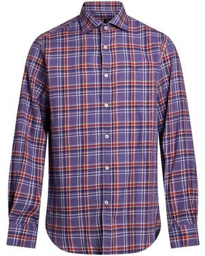Paul & Shark Shirt Cotton - Purple