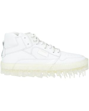 RBRSL RUBBER SOUL Trainers Leather - White
