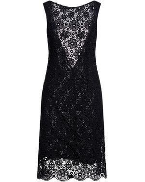 Twinset Midi Dress Cotton - Black