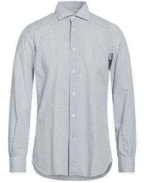 Mazzarelli Shirt Cotton - Blue