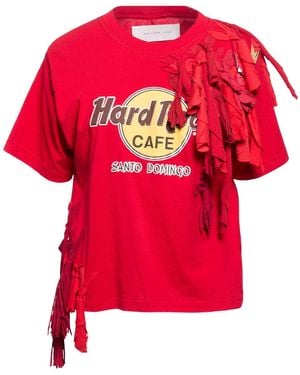Conner Ives T-Shirt Cotton - Red