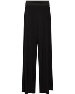 ATELIER LEGORA Pants Viscose, Nylon, Elastane - Black