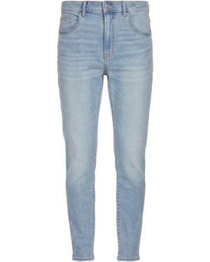 ARMANI EXCHANGE Jeans Cotton, Polyester, Elastane - Blue