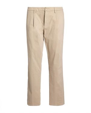 Dondup Pants Cotton, Elastane - Natural