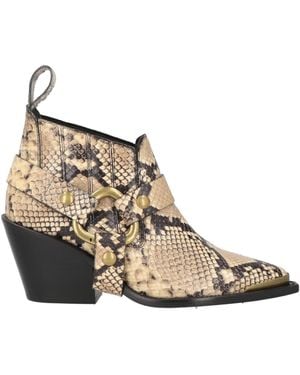 Zadig & Voltaire Ankle Boots Leather - Natural