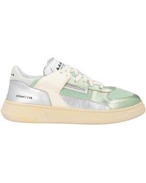 RUN OF Light Trainers Leather - Green