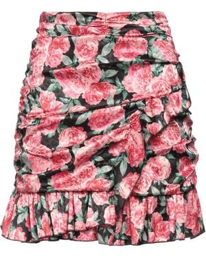 Odi Et Amo Mini Skirt - Red