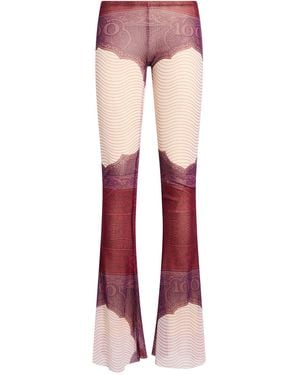 Jean Paul Gaultier Pants Polyamide - Red