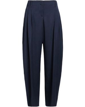 McQueen Trousers Wool - Blue