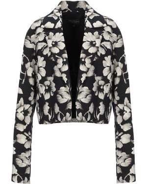Anna Rachele Blazer Cotton, Polyamide, Polyester, Elastane - Black