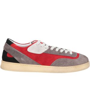 MSGM Acbc X Fantastic Trainers Leather - Red