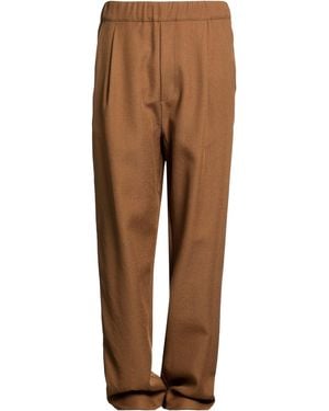Laneus Trousers Virgin Wool - Brown