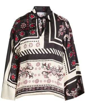 SIMONA CORSELLINI Top Viscose - Black