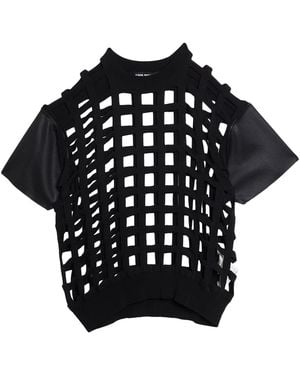 Junya Watanabe Sweater Polyester, Cotton - Black