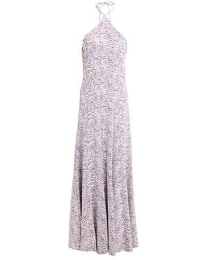 Callaghan Light Maxi Dress Viscose, Metallic Polyester, Polyester, Polyamide, Elastic Fibres - Purple