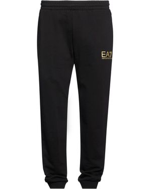 EA7 Pants Cotton - Black