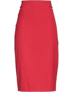 Blumarine Midi Skirt - Red