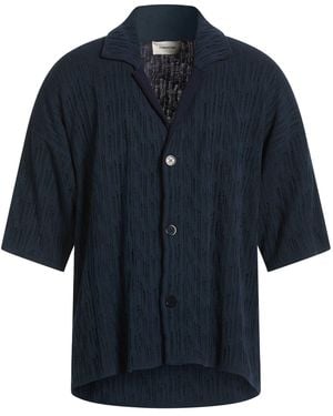 ATOMOFACTORY Cardigan Cotton, Viscose, Polyester - Blue