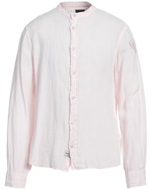 Blauer Shirt - White