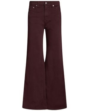Department 5 Burgundy Jeans Cotton, Elastomultiester, Elastane - Purple
