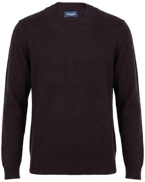Drumohr Sweater Merino Wool - Blue