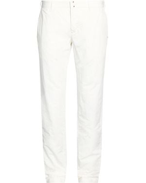 Incotex Pants Cotton, Linen - White