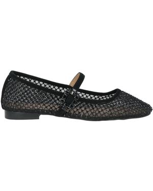Alma En Pena. Ballet Flats - Black