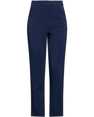 Rebel Queen Pants Polyester, Elastane - Blue