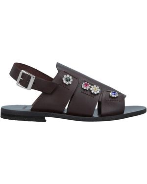 Tipe E Tacchi Sandals - Brown