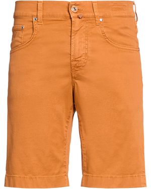 Jacob Cohen Shorts & Bermuda Shorts Cotton, Lyocell, Elastane - Orange