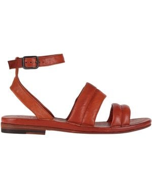 Pantanetti Sandals Leather - Red