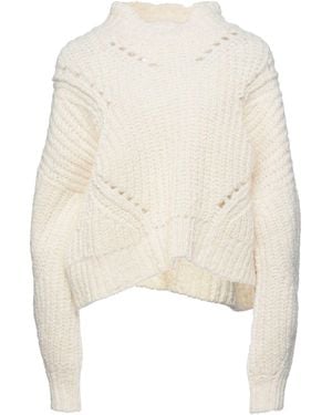 Isabel Marant Turtleneck Wool, Alpaca Wool, Polyester - White