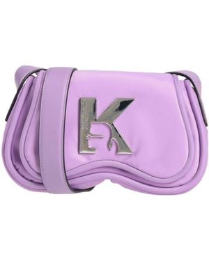 Karl Lagerfeld Cross-body Bag - Purple