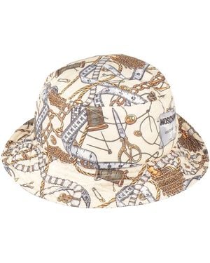 Moschino Hats - White