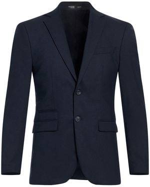 SELECTED Midnight Blazer Recycled Polyester, Wool, Ecovero Viscose, Elastane - Blue
