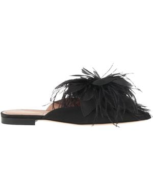 Alberta Ferretti Mules & Zuecos - Negro