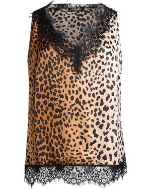 Liu Jo Camel Top Polyester - Black